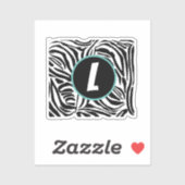 Sticker Modèle Zebra (Feuille)
