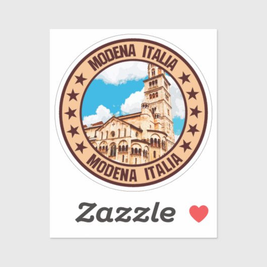Sticker Modène (Feuille)