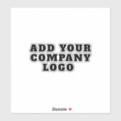 Sticker Modern Business Logo Corporate Executive Laptop (Feuille)