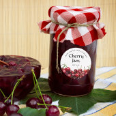 Sticker moderne Fruit Fruit maison Jam Étiquettes