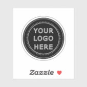 Sticker Moderne, minimaliste, élégant et personnalisable (Feuille)