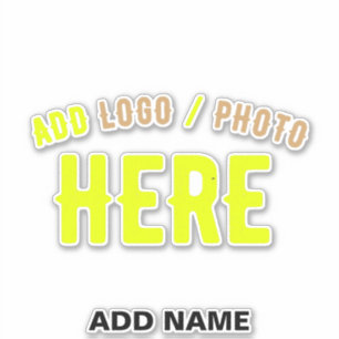 STICKER MODERNE MODERNE PERSONNALISABLE CLAIR VÉRIFIÉ