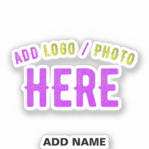 STICKER MODERNE MODERNE PERSONNALISABLE CLAIR VÉRIFIÉ