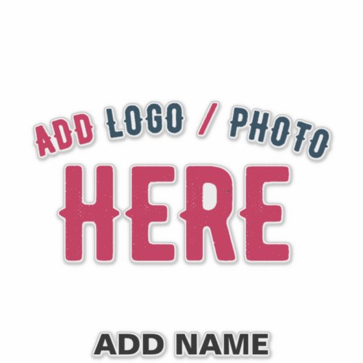 STICKER MODERNE MODERNE PERSONNALISABLE CLAIR VÉRIFIÉ (Devant)