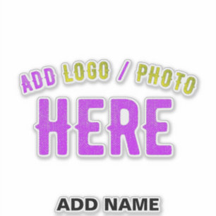 STICKER MODERNE MODERNE PERSONNALISABLE CLAIR VÉRIFIÉ