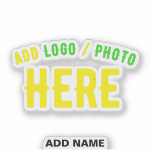 STICKER MODERNE MODERNE PERSONNALISABLE CLAIR VÉRIFIÉ