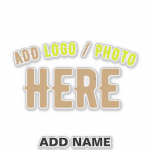 STICKER MODERNE MODERNE PERSONNALISABLE CLAIR VÉRIFIÉ