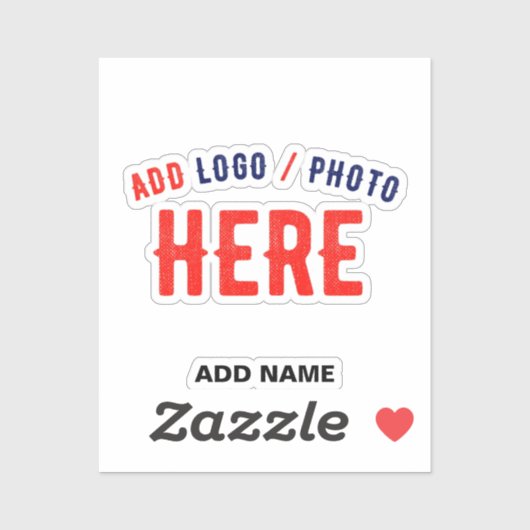 STICKER MODERNE MODERNE PERSONNALISABLE CLAIR VÉRIFIÉ (Feuille)