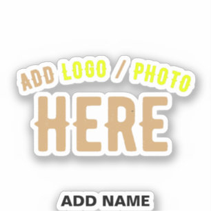 STICKER MODERNE MODERNE PERSONNALISABLE CLAIR VÉRIFIÉ