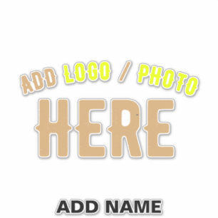 STICKER MODERNE MODERNE PERSONNALISABLE CLAIR VÉRIFIÉ