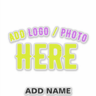 STICKER MODERNE MODERNE PERSONNALISABLE CLAIR VÉRIFIÉ