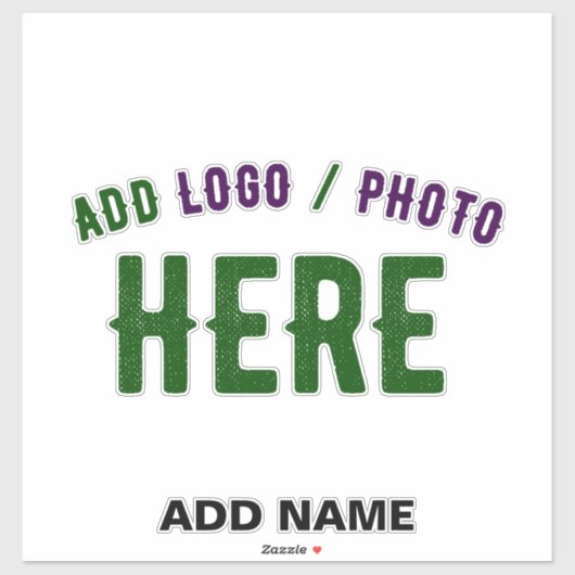 STICKER MODERNE MODERNE PERSONNALISABLE CLAIR VÉRIFIÉ (Feuille)