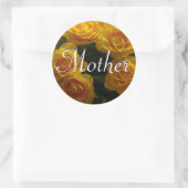 Sticker Moeder Gele Rozen (Tas)