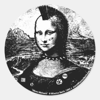 Sticker Mohawk Mona