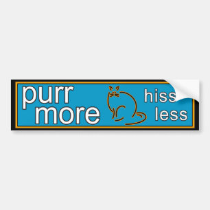Sticker Moins Bumper De Purge Plus