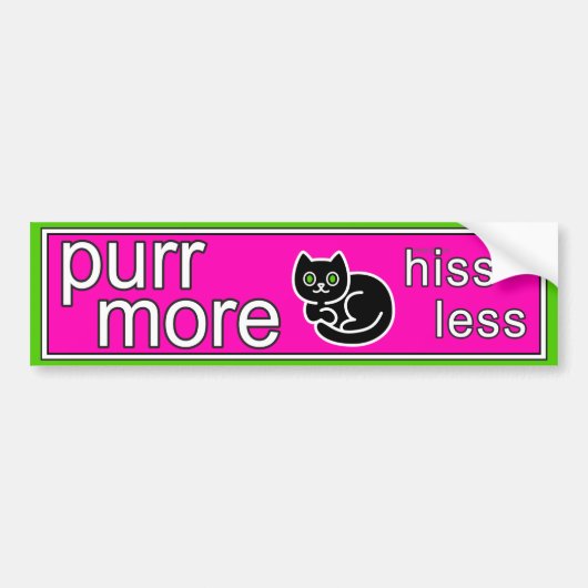 Sticker Moins Bumper De Purge Plus (Devant)
