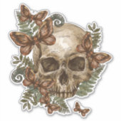 Sticker Mois crâne (Devant)