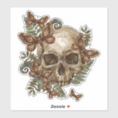 Sticker Mois crâne (Feuille)