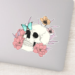 Sticker Mois crâne