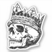 Sticker Mois crâne (Devant)