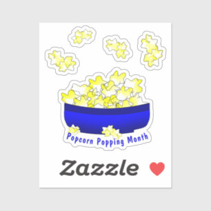 Sticker Mois de Popcorn