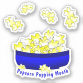 Sticker Mois de Popcorn (Recto)