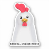 Sticker Mois national du poulet (Devant)