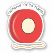 Sticker Mois national Yo-Yo (Devant)