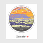 Sticker Mojave Trails National Monument Amboy Crater (Feuille)