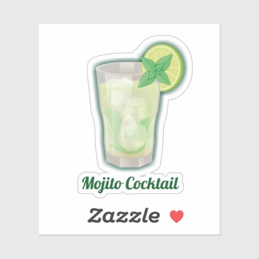Sticker Mojito (Feuille)