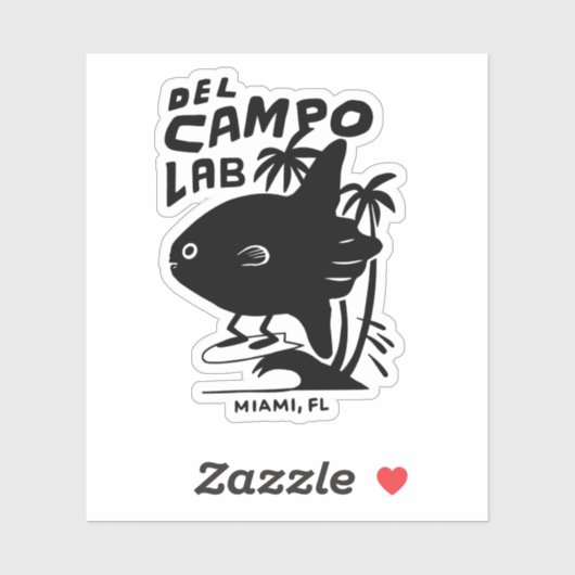 Sticker Mola du Campo Lab (Feuille)
