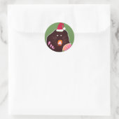 Sticker mole Cristmas mignon (Sac)