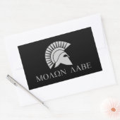 Sticker Molon Labe - Feuille de 4 (Enveloppe)