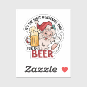 Sticker Moment le Plus Merveilleux pour une Bière