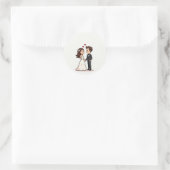 Sticker Moment Mariage romantique (Sac)