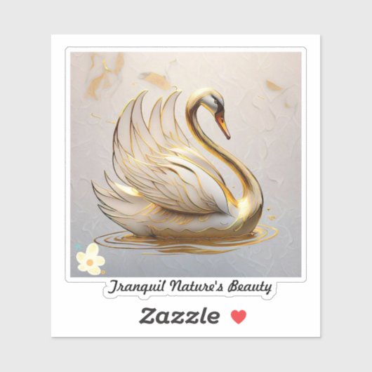 Sticker "Moments tranquilles de listes" (Feuille)