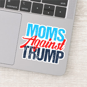 Sticker Moms contre l'ordinateur portable politique Trump