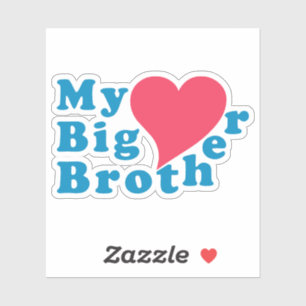 Sticker Mon amour de grand frère