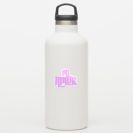 Sticker Mon amour rose (Gourde)