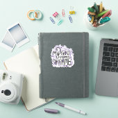 Sticker Mon Dieu connaît mon nom (Couverture iPad)