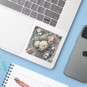 Sticker Mon Doux Crocs – Victorien gothique (Ordinateur portable avec iPhone)