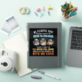 STICKER MON ENDROIT DE PÊCHE (Couverture iPad)