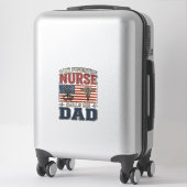 Sticker Mon infirmière préférée m'appelle papa conception (Sur valise)