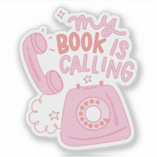 Sticker Mon livre m'appelle 