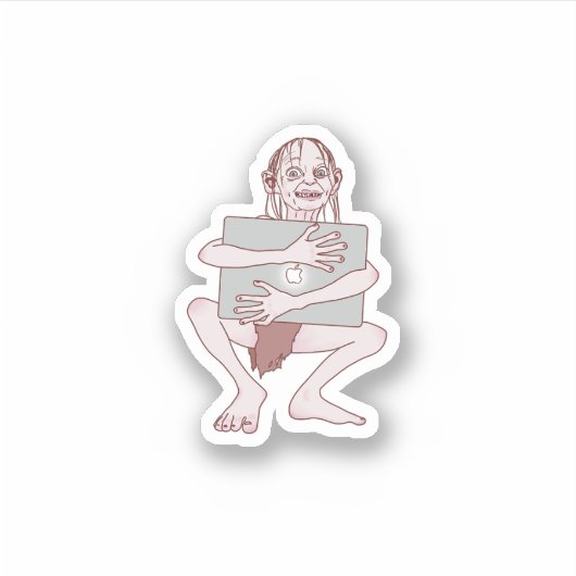 Sticker Mon Précieux MacBook (Devant)