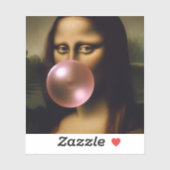 Sticker Mona Lisa (Feuille)