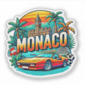 Sticker Monaco (Devant)