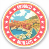 Sticker Monaco (Recto)