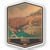 Sticker Monaco (Devant)