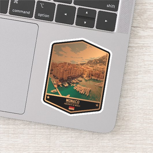 Sticker Monaco (Détail)